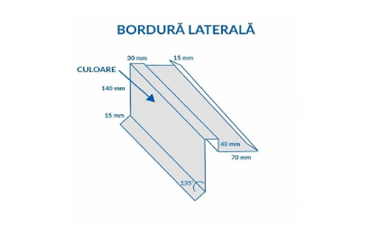 Imagine orientativă din catalog pentru produsul Bordură laterală